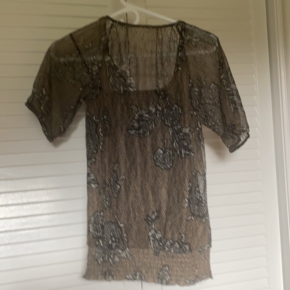 Ricki’s sheer blouse with built in tank - Picture 5 of 5